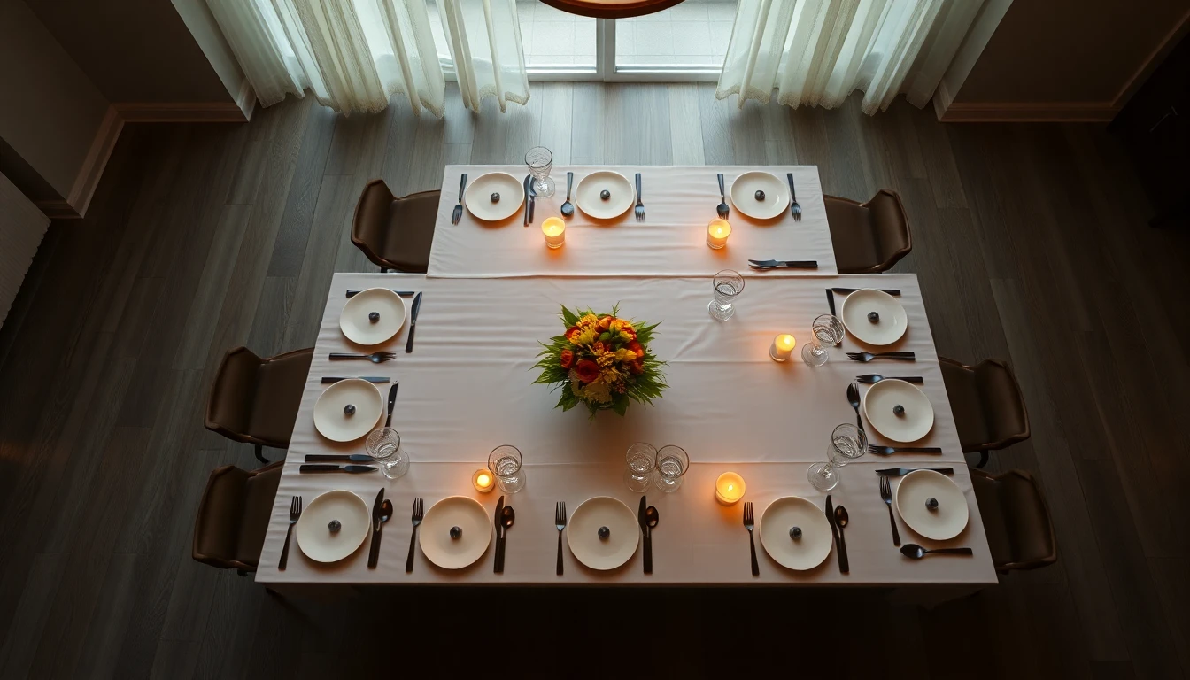 13 people at a table